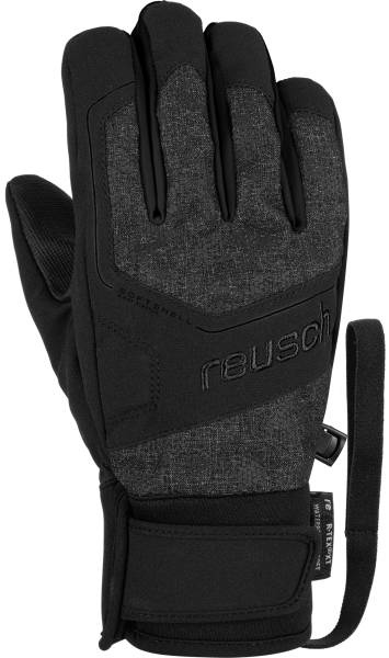 Reusch Torby R-TEX® XT Junior 6061210 7011 black grey front